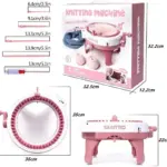 Masina de Tricotat Jucarie Creativa DIY pentru Copii Masina de Tricotat Jucarie Creativa DIY pentru Copii