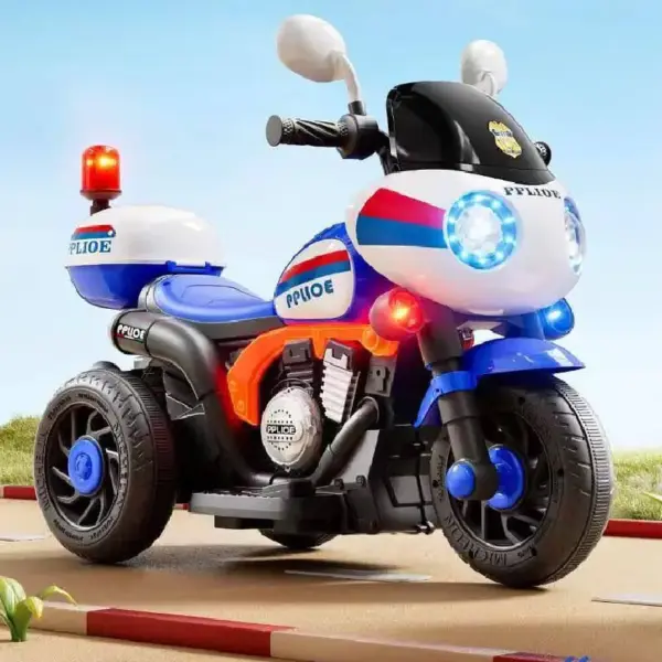 Motocicleta Electrica cu 3 Roti 6V cu Telecomanda pentru Copii