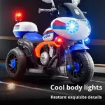 Motocicleta Electrica cu 3 Roti 6V cu Telecomanda pentru Copii