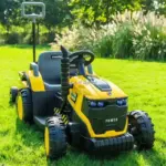 Tractor Electric cu Remorca XXL, Doua Motoare 12V, Lumini LED, Sunete Realiste pentru Copii Tractor Electric cu Remorca XXL, Doua Motoare 12V, Lumini LED, Sunete Realiste pentru Copii