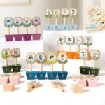 Joc Montessori Premium din Lemn – Alfabet Interactiv cu Litere si Animale Joc Montessori Premium din Lemn – Alfabet Interactiv cu Litere si Animale