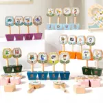 Joc Montessori Premium din Lemn – Alfabet Interactiv cu Litere si Animale Joc Montessori Premium din Lemn – Alfabet Interactiv cu Litere si Animale