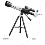 Telescop STEM pentru Copii cu Trepied Reglabil Telescop STEM pentru Copii cu Trepied Reglabil