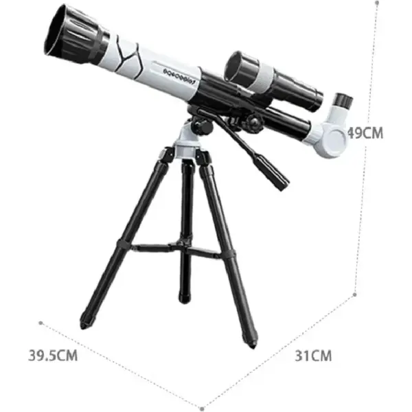 Telescop STEM pentru Copii cu Trepied Reglabil