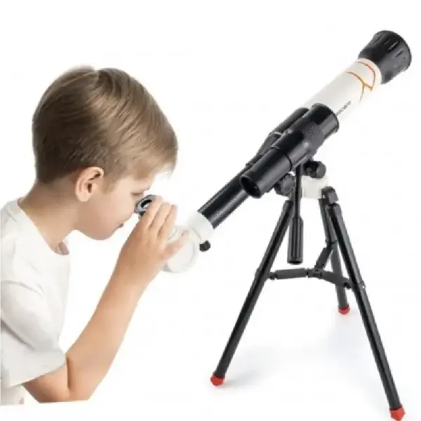 Telescop STEM pentru Copii cu Trepied Reglabil