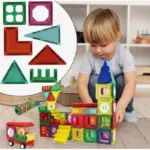 Set Constructie Magnetic Magnet Blocks 110 Piese Set Constructie Magnetic Magnet Blocks 110 Piese