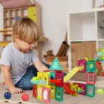 Set Constructie Magnetic Magnet Blocks 78 Piese
