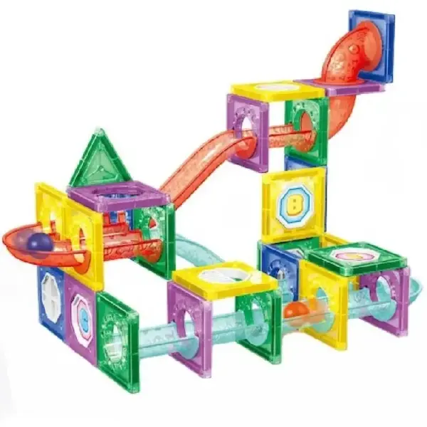 Set Constructie Magnetic Magnet Blocks 78 Piese