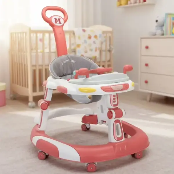Premergător Roz Multifuncțional 3 în 1 pentru Bebeluși