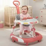 Premergător Roz Multifuncțional 3 în 1 pentru Bebeluși