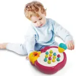 Jucarie Interactiva Montessori Ciocanitoarea Hraneste Puisorii