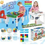 Masuta pentru Activitati si Lego cu Doua Scaune