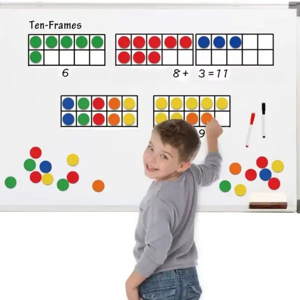 Joc Educativ Magnetic de Matematica pentru Copii