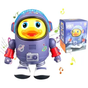 Jucarie Muzicala Robot Interactiv Ratusca Astronaut pentru Copii