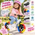 Bicicleta Fara Pedale Happy Baby cu Roti din Spuma pentru Copii