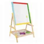 Tabla Magnetica din Lemn tip Sevalet 66 cm pentru Copii Tabla Magnetica din Lemn tip Sevalet 66 cm pentru Copii