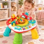 Masuta Interactiva Multifunctionala pentru Copii cu Pian Sobebear Masuta Interactiva Multifunctionala pentru Copii cu Pian Sobebear