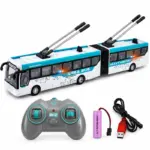 Autobuz Articulat cu Telecomanda cu Radiocomanda pentru Copii