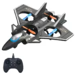 Avion de Lupta RC cu Telecomanda 4 Motoare si Acumulator 14 Ani+
