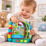 Carticica Interactiva cu Sunete si Activitati pentru Bebelusi