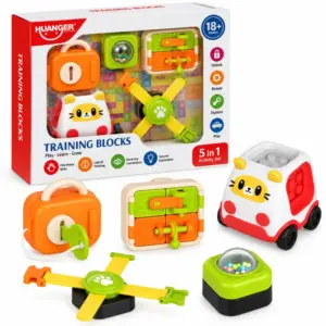 Busy Board Modular cu Activitati Senzoriale pentru Copii
