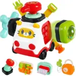 Busy Board Modular cu Activitati Senzoriale pentru Copii