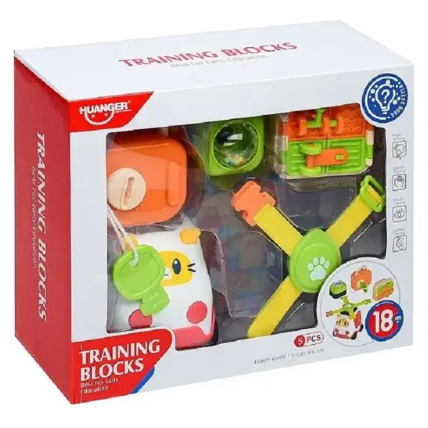 Busy Board Modular cu Activitati Senzoriale pentru Copii