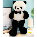Ursulet Panda din Plus Moale 115 cm cu Fundita