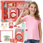 Set Interactiv Masina de Spalat cu Accesorii 3Ani+ Caratoys