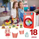 Set Interactiv Masina de Spalat cu Accesorii 3Ani+ Caratoys
