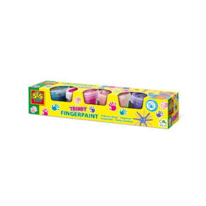 Set acuarele pentru degete, culori trendy (4 x 110ml)