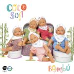 Papusa Nines D'Onil, Colectia Coco Soft, cu miros de vanilie, 26 cm (2024)