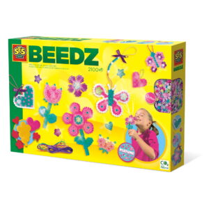 Set creativ Beedz - Margele de calcat Flori si Inimi parfumate