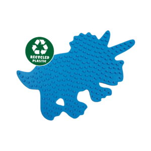 Set placi pentru margelele de calcat Green Beedz - Triceratops
