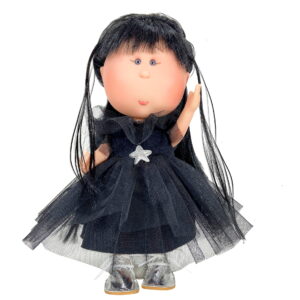 Papusa Nines D'Onil, Mia Black Wednesday, cu miros de vanilie, 30 cm (2024)