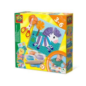 Set creativ - Decupeaza si creeaza animale din plastilina