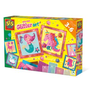 Set creativ - Arta cu sclipici fara mizerie