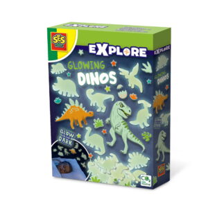 Set autocolante fosforescente - Dinozauri