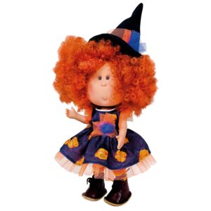 Papusa Nines D'Onil, Mia Halloween, cu miros de vanilie, 30 cm (2024)