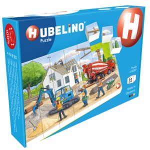 Puzzle Pe santier Hubelino (35 piese)