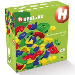Jucarie Marble Run set elemente de rulare Hubelino (55 piese)