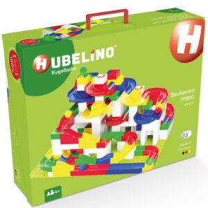 Jucarie Marble Run cutie de constructie mare Hubelino (213 piese)