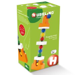 Jucarie Marble Run extensie de ridicat bile Hubelino (24 piese)