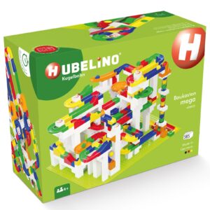 Jucarie Marble Run mega cutie de constructie Hubelino (585 piese)