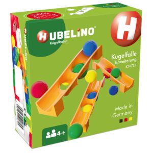 Jucarie Marble Run extensie capcana de bile Hubelino (15 piese)