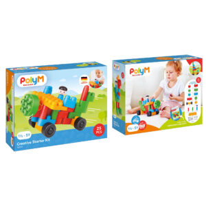 PolyM - Kit de pornire creativ (25 piese)
