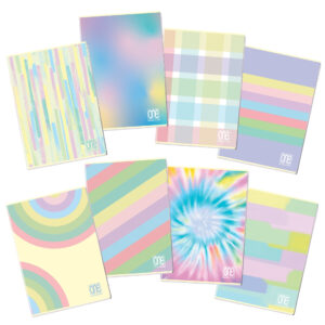Caiet A4 cu Jolly Page - One Color Pastel Plus, 80 g/m2, 40 pag. (Matematica)