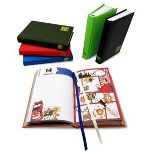 Jurnal One Color - Adolescenti-baieti, 13x18 cm, 80 g/m2, 6 culori disponibile