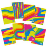 Caiet A4 cu Jolly Page - One Color Fanta Fluo, 80 g/m2, 40 pag. (Matematica)