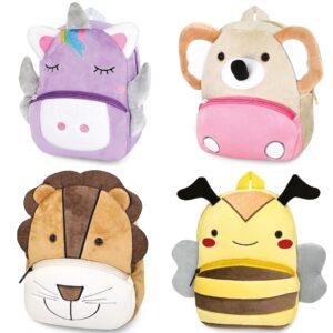 Rucsac gradinta Baby Bag cu animalute, din plus 26 x 22 x 8 cm (4 modele)